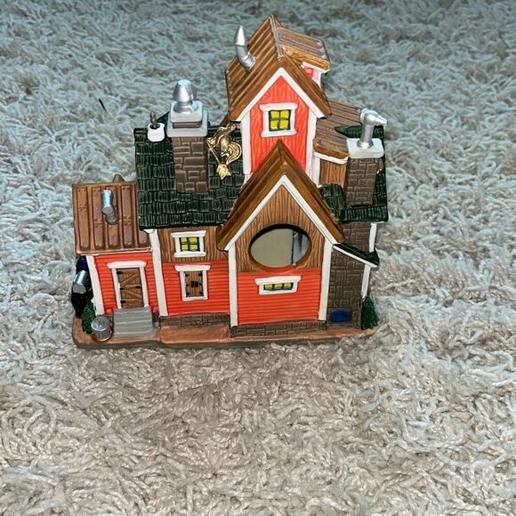 Lemax General Store Hardware Porcelain Lighted House Christmas Village 2006 - Picture 7 of 9